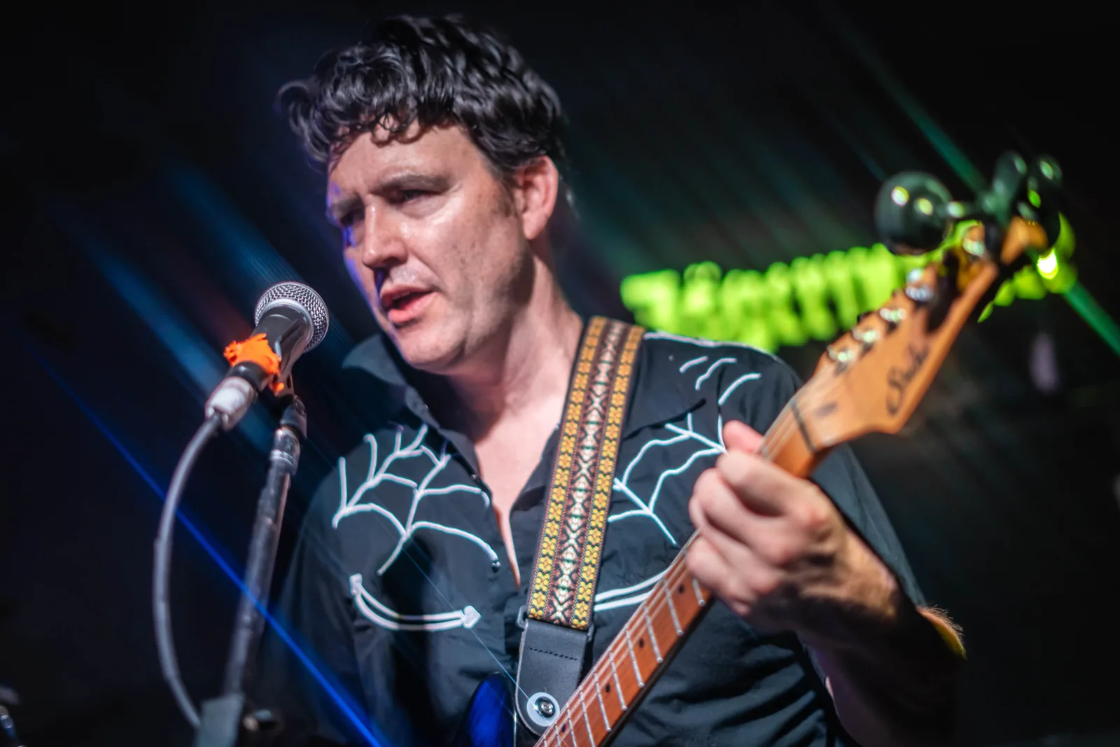 Ryan Hamilton playing guitar